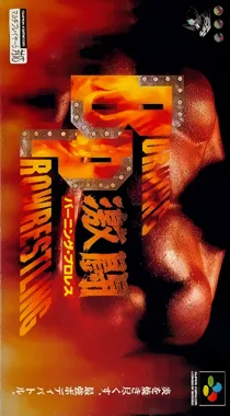 Gekitou Burning Pro Wres (Japan) box cover front